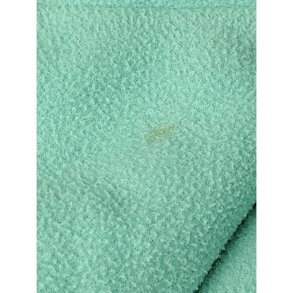 Women's Reversible Puffer Vest Black and Teal Zip-Up Sleeveless Jacket USED - Picture 8 of 9